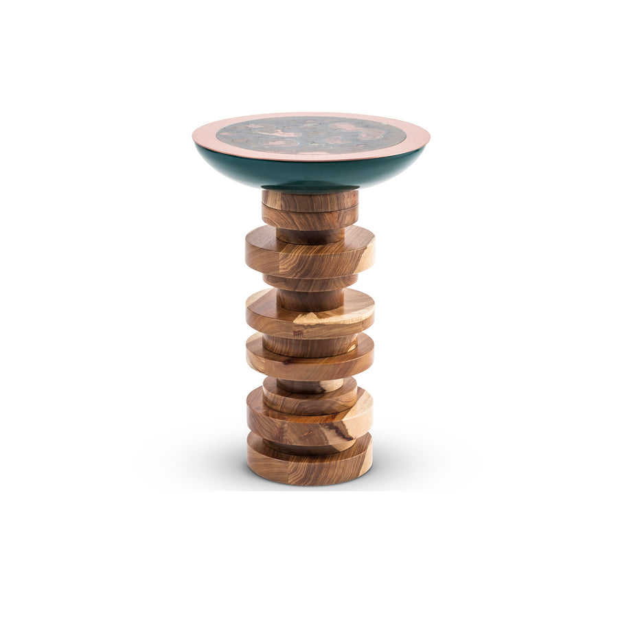 Verdigris Side Table