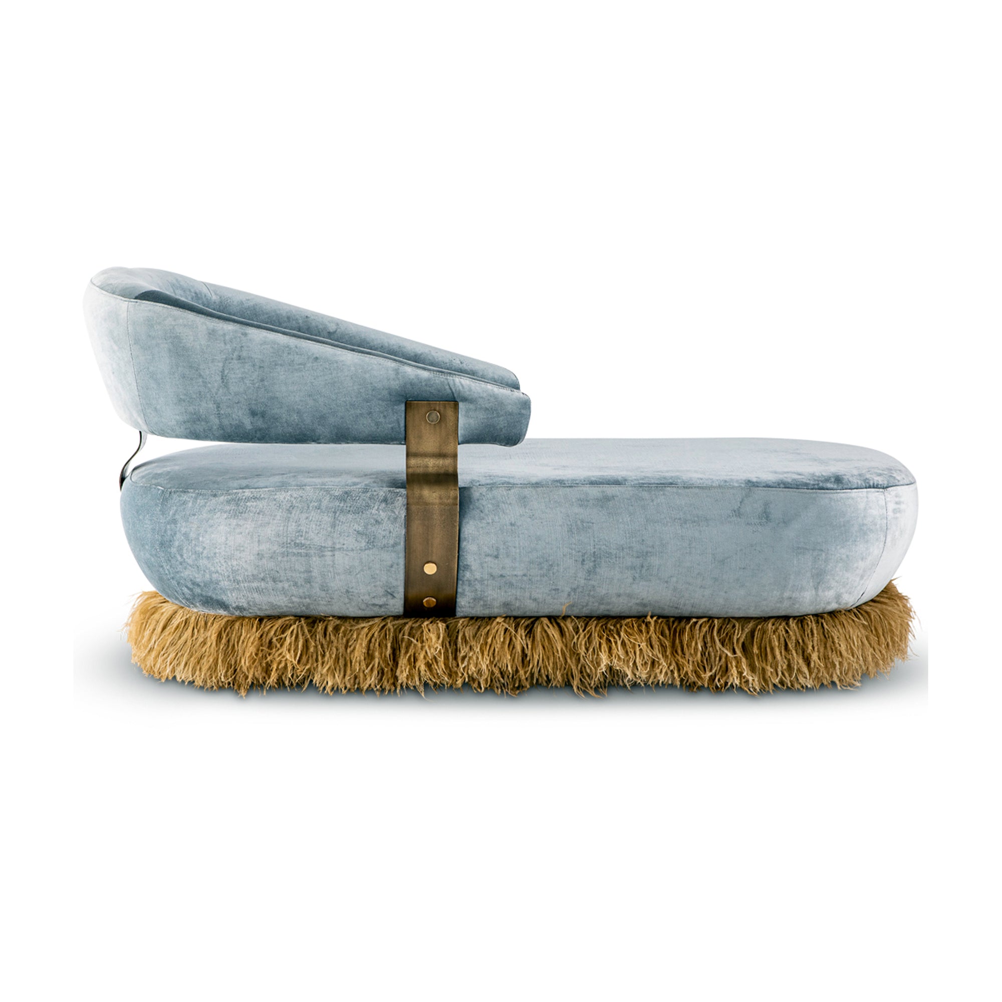 Ostrich Fluff Daybed Velvet