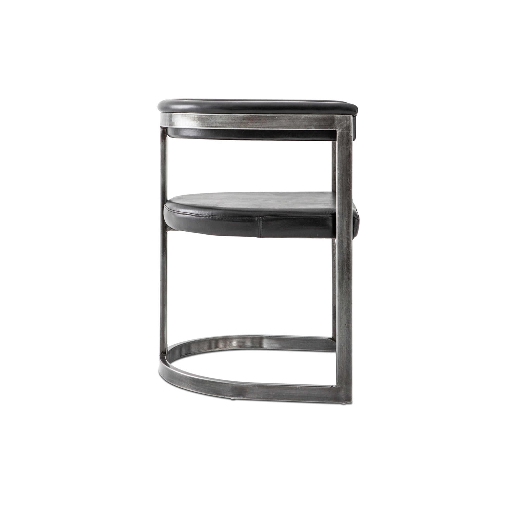 Agate Pewter Dining Chair