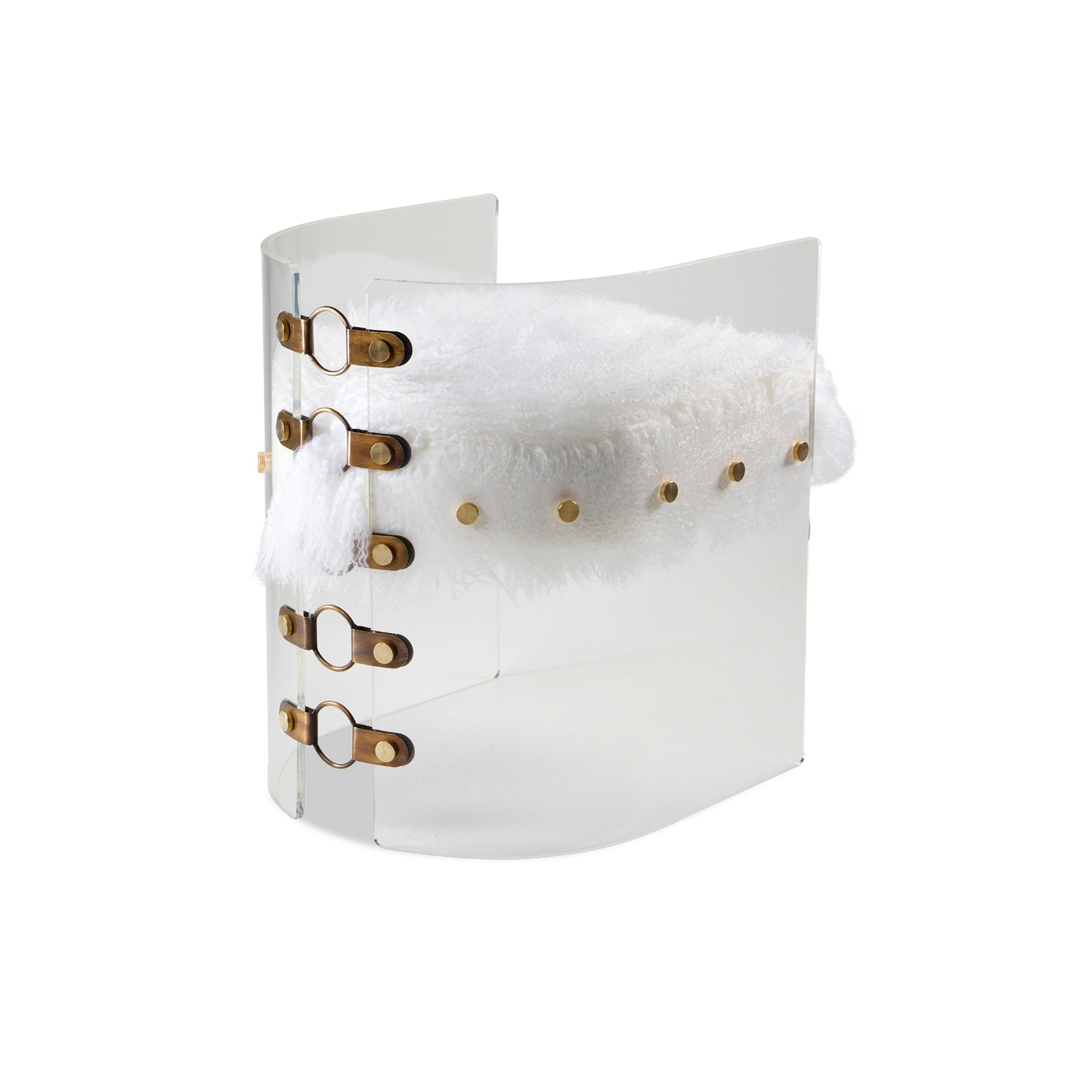 Jetson Dining Chair Mongolian Sheep Skin - Egg Designs
