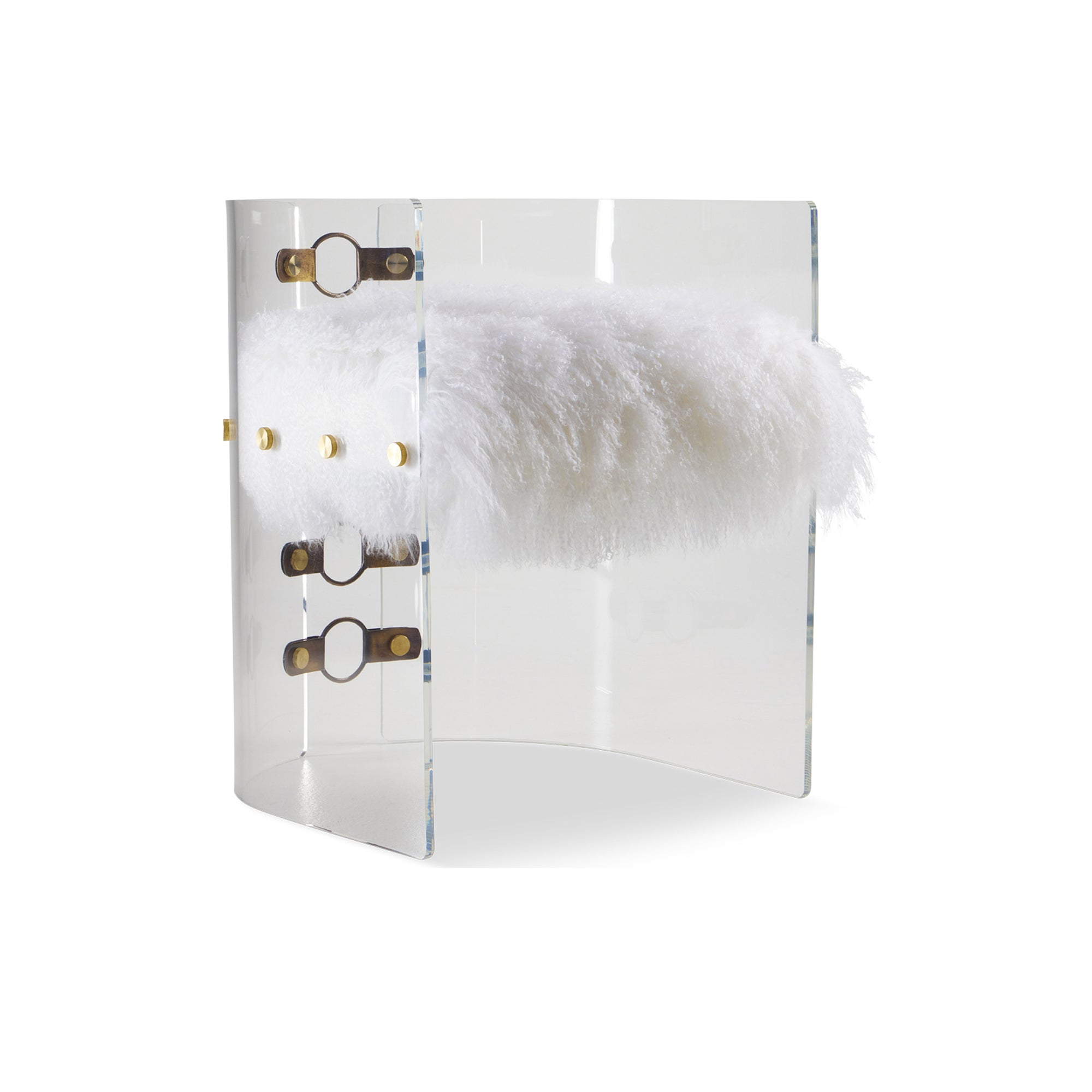 Jetson Dining Chair Mongolian Sheep Skin - Egg Designs