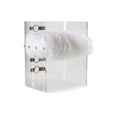 Jetson Dining Chair Mongolian Sheep Skin - Egg Designs