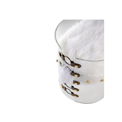 Jetson Dining Chair Mongolian Sheep Skin - Egg Designs