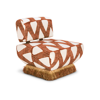 Colmo Lounge Chair Rust