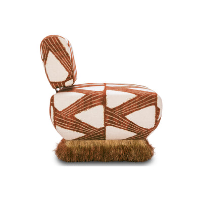 Colmo Lounge Chair Rust