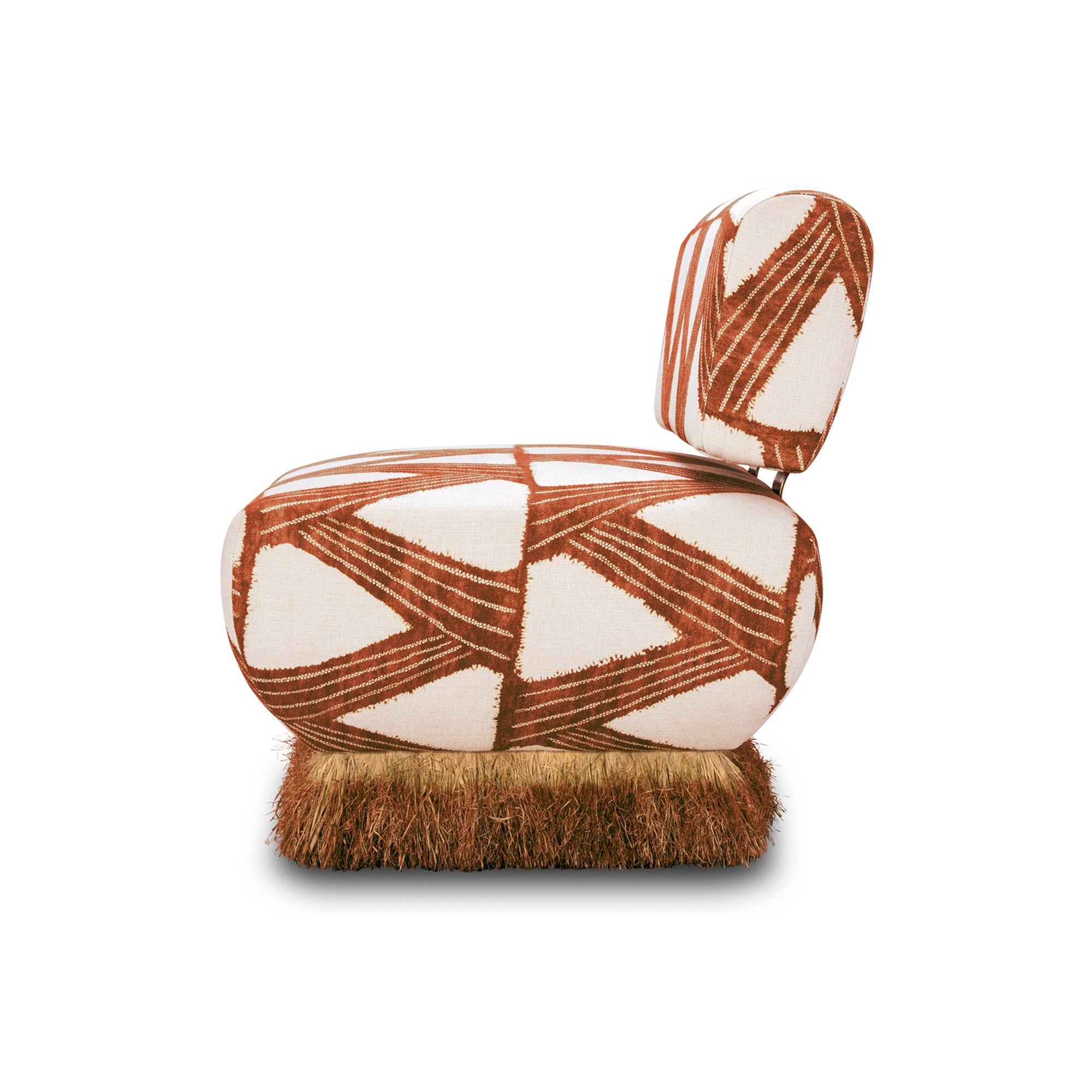 Colmo Lounge Chair Rust