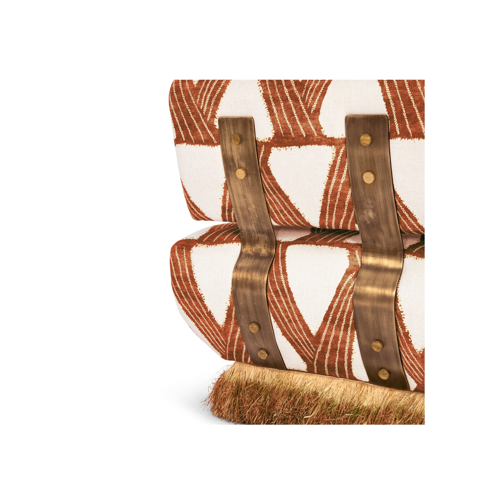 Colmo Lounge Chair Rust