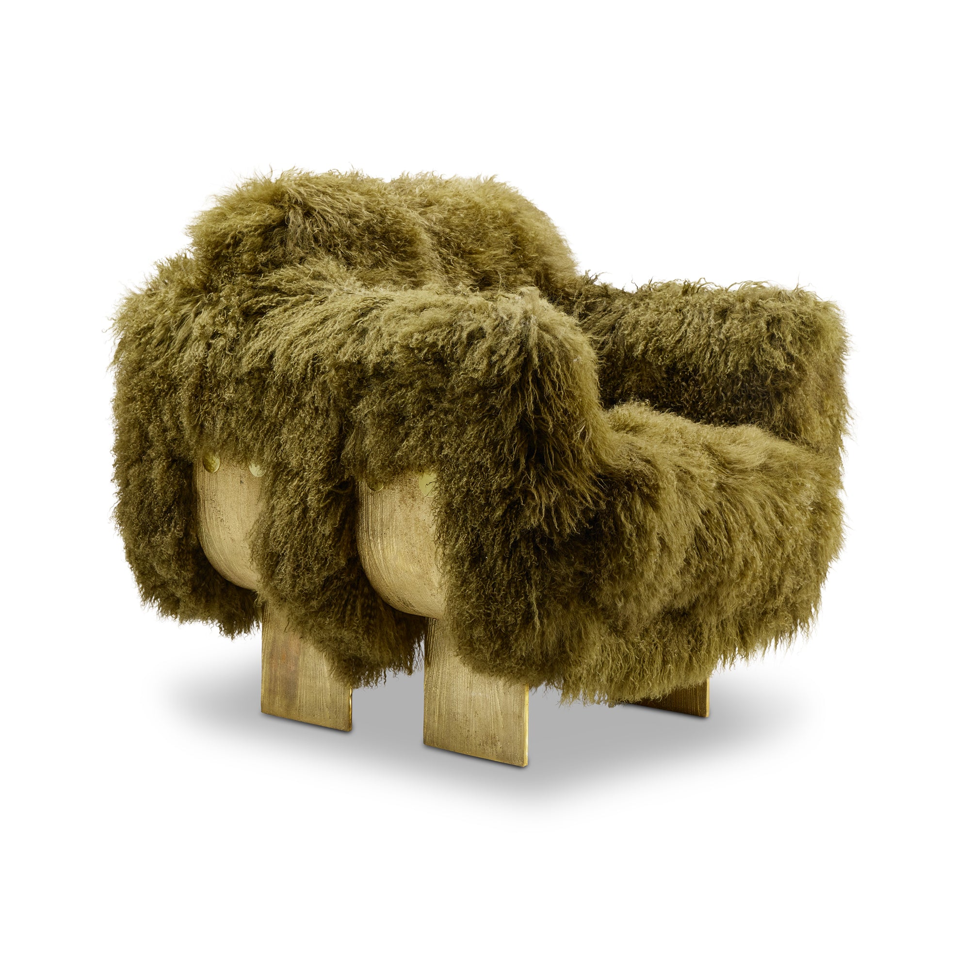 Primal Lounge Chair Mongolian Olive