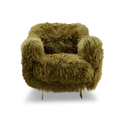 Primal Lounge Chair Mongolian Olive