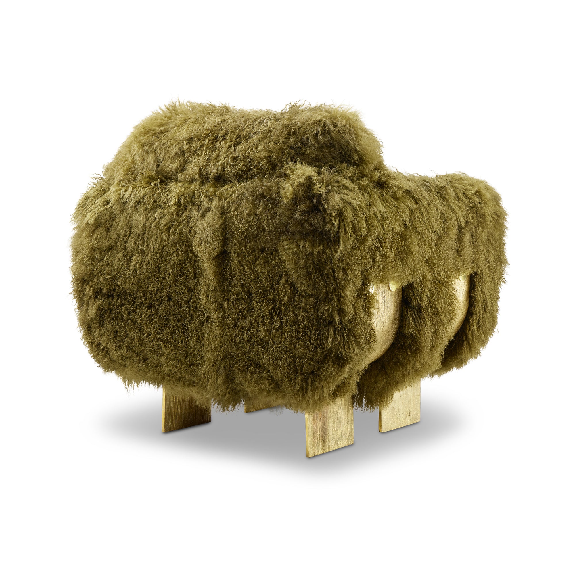 Primal Lounge Chair Mongolian Olive