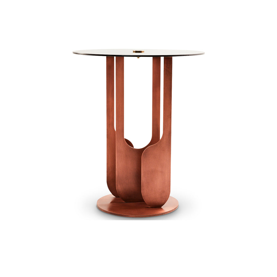 Drop Side Table Glass - Egg Designs