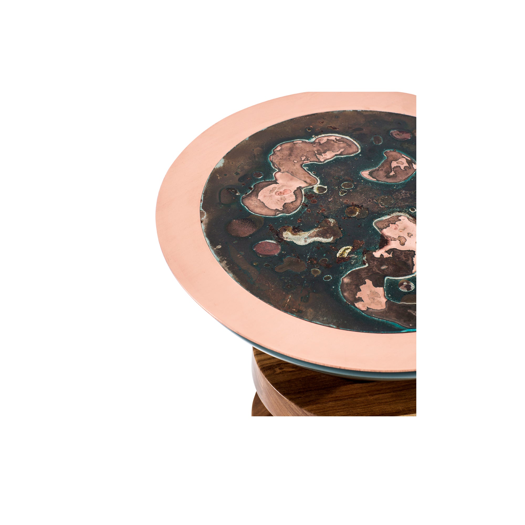 Verdigris Side Table