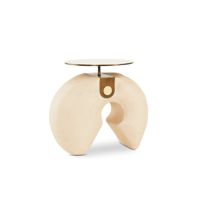 Yoruba Side Table #1 - Egg Designs