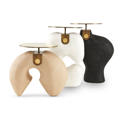 Yoruba Side Table #2 - Egg Designs