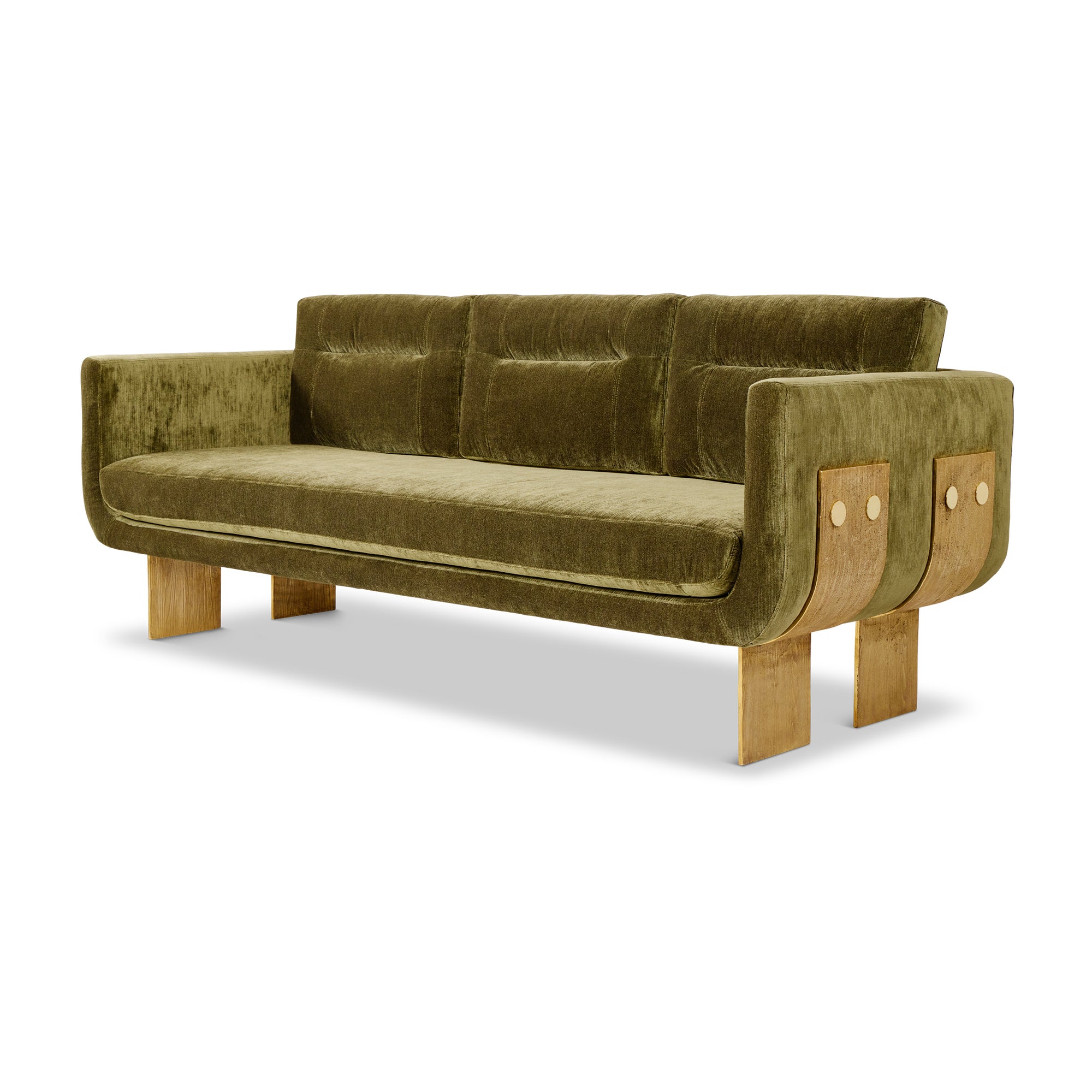 Primal Sofa Velvet Olive
