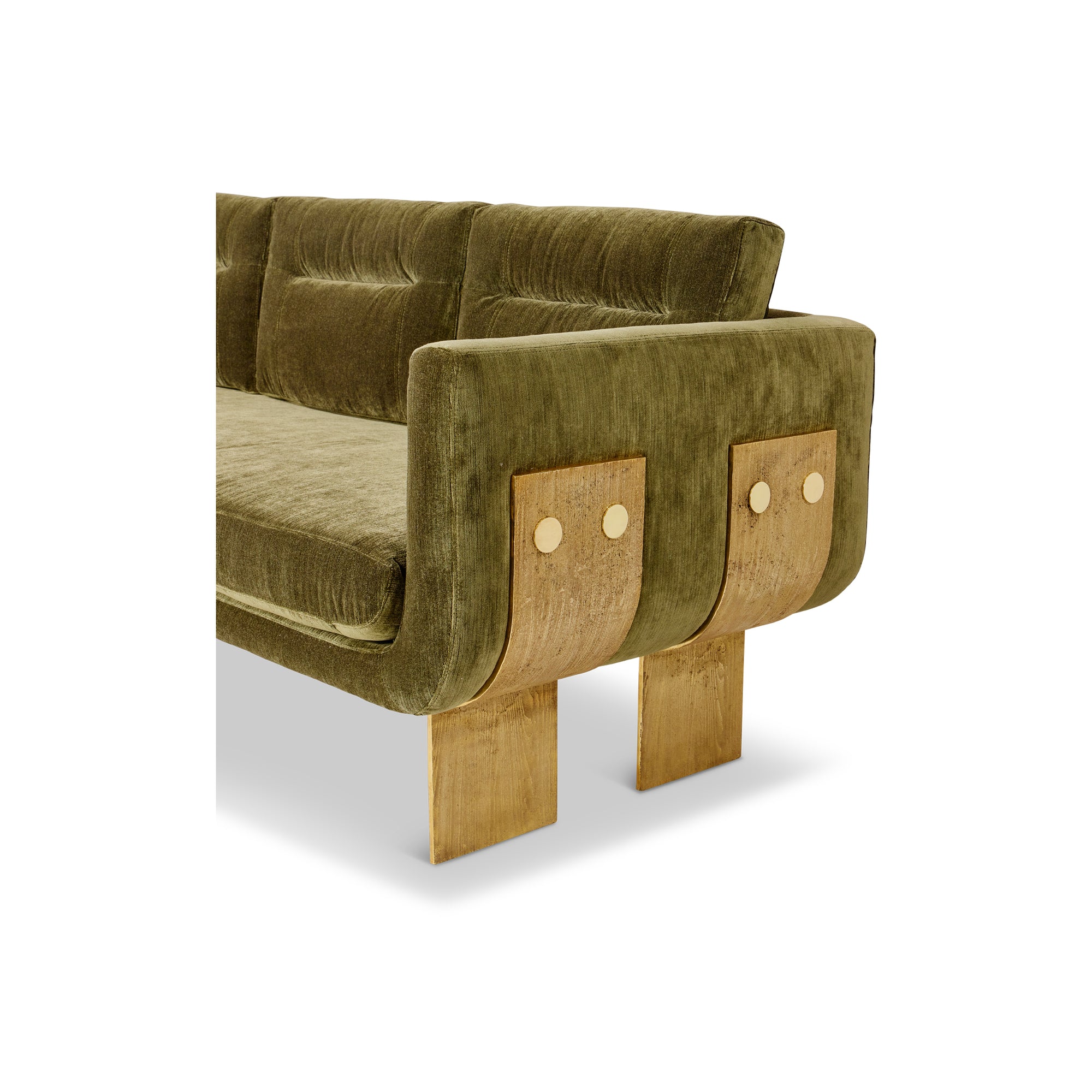 Primal Sofa Velvet Olive