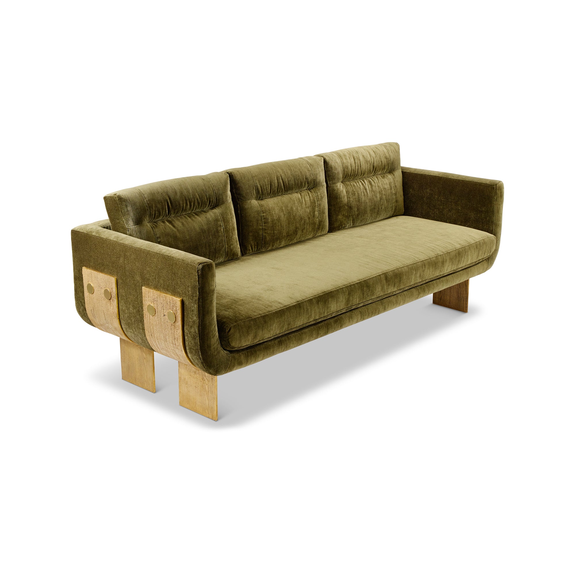 Primal Sofa Velvet Olive