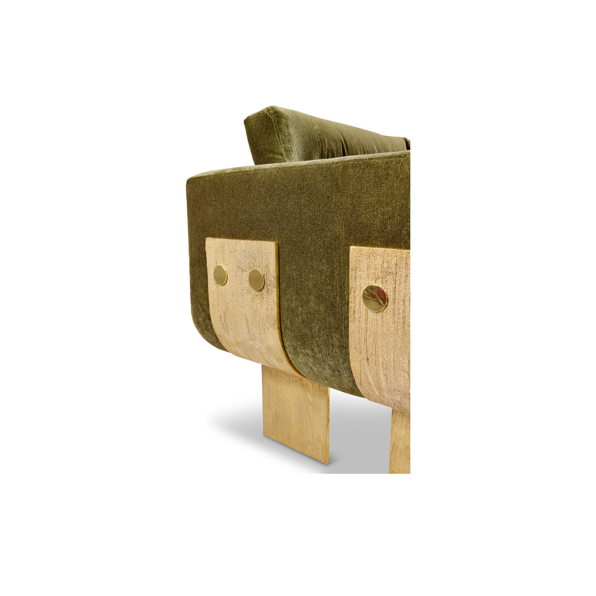 Primal Sofa Velvet Olive