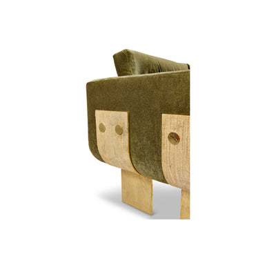 Primal Sofa Velvet Olive