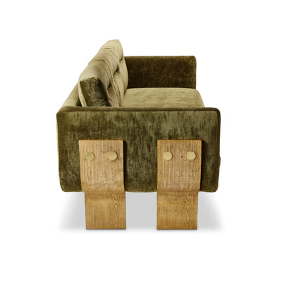 Primal Sofa Velvet Olive