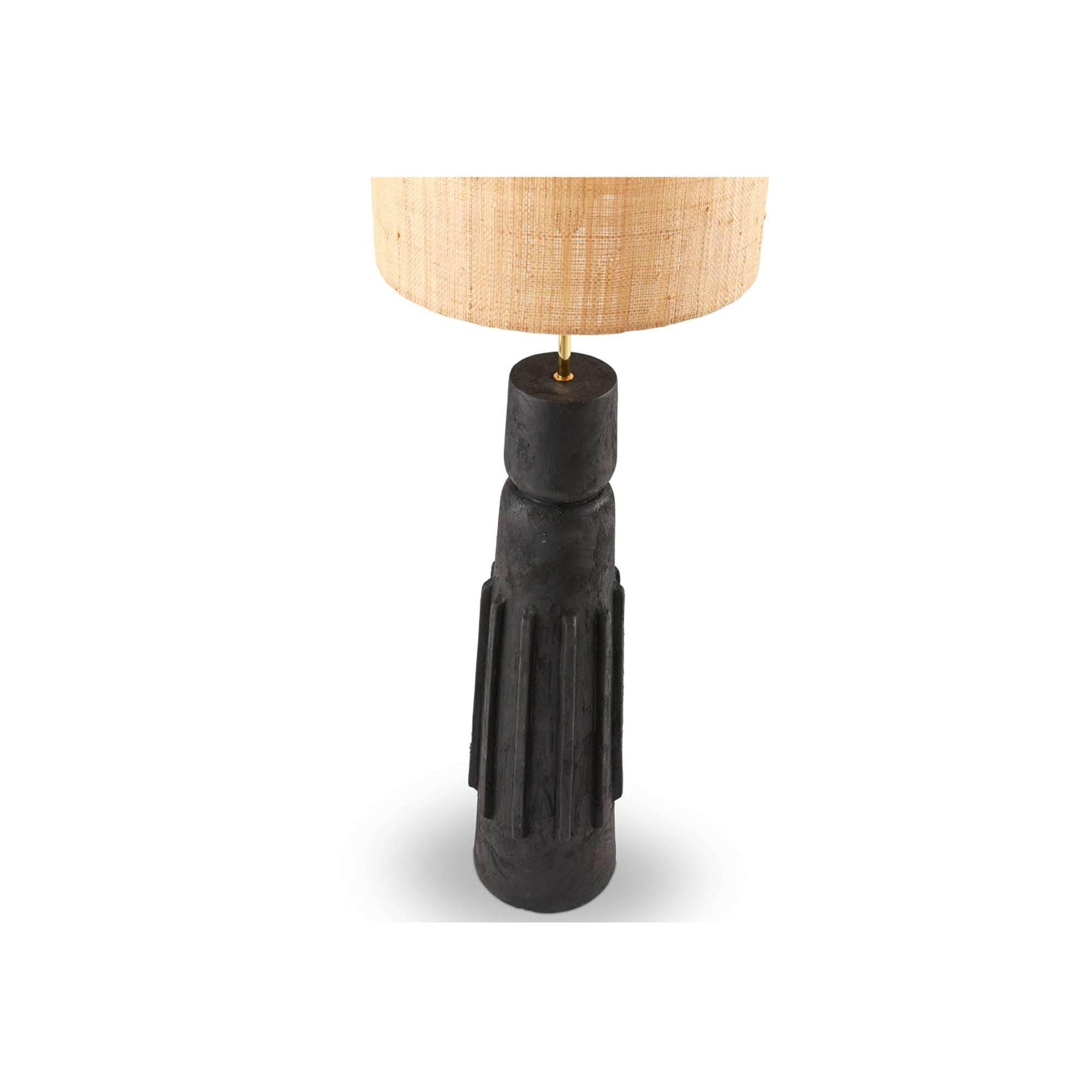 Totem #2 Table Lamp Black - Egg Designs