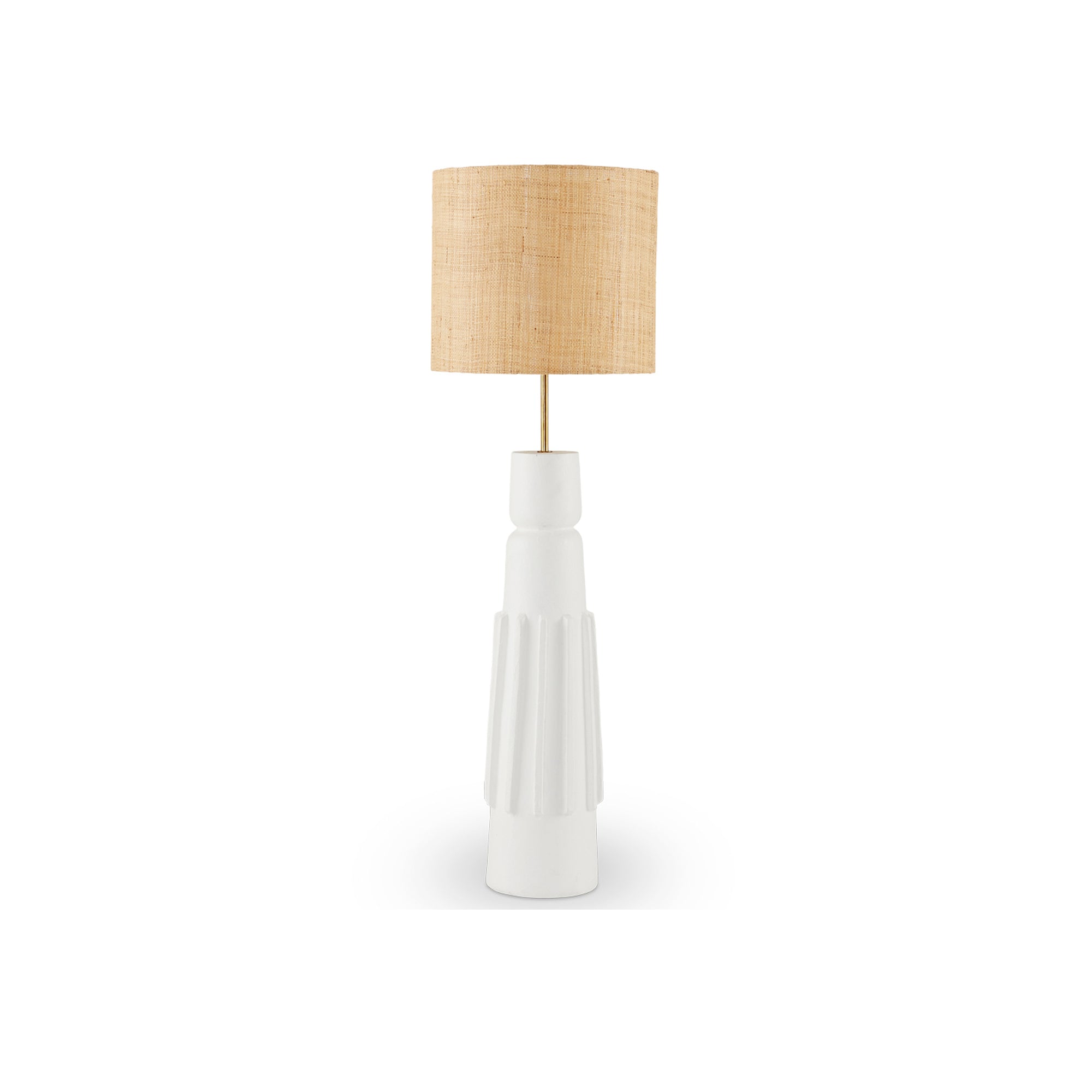 Totem #2 Table Lamp White - Egg Designs