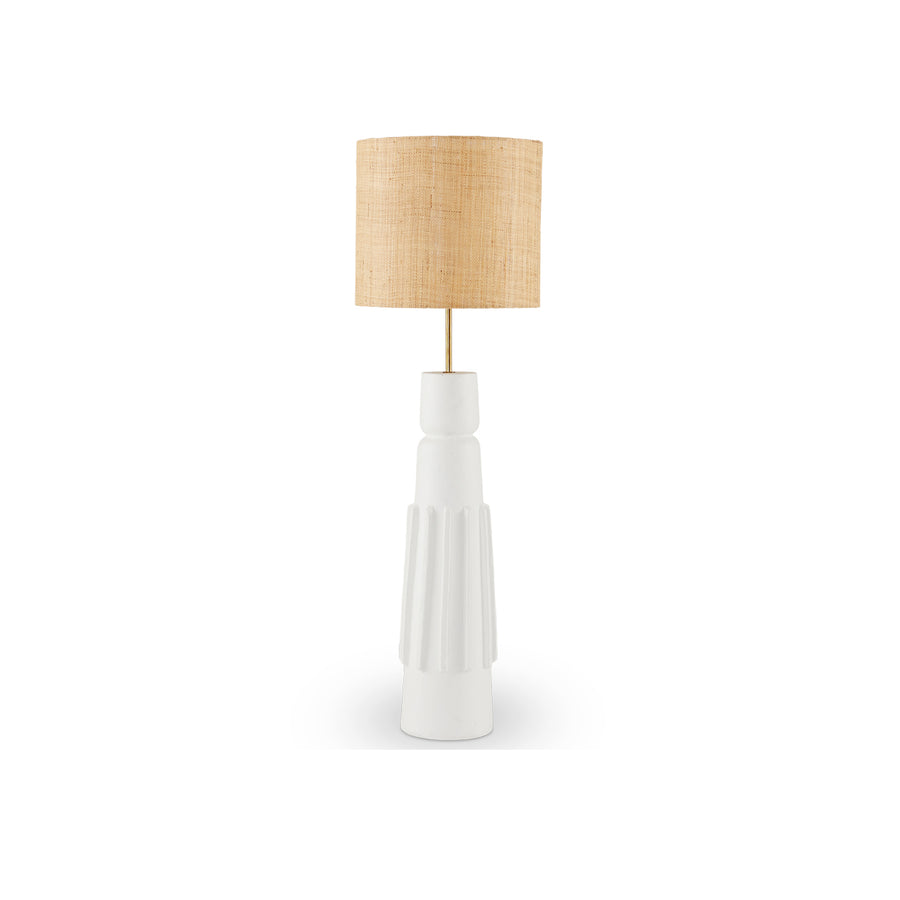Totem #2 Table Lamp White - Egg Designs