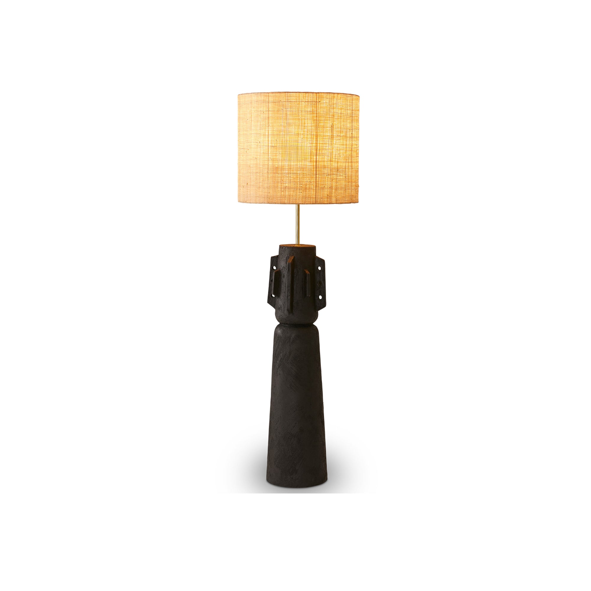 Totem #3 Table Lamp Black - Egg Designs