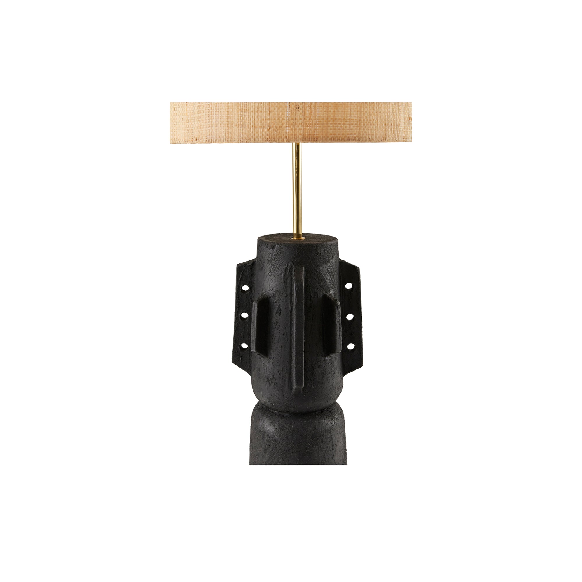 Totem #3 Table Lamp Black - Egg Designs