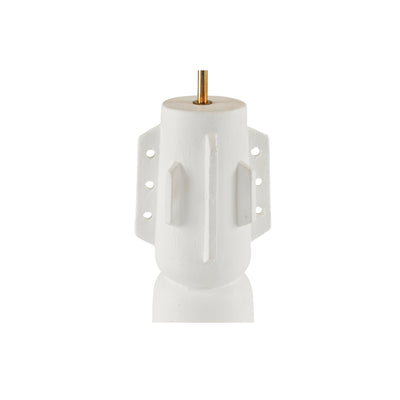 Totem #3 Table Lamp White - Egg Designs