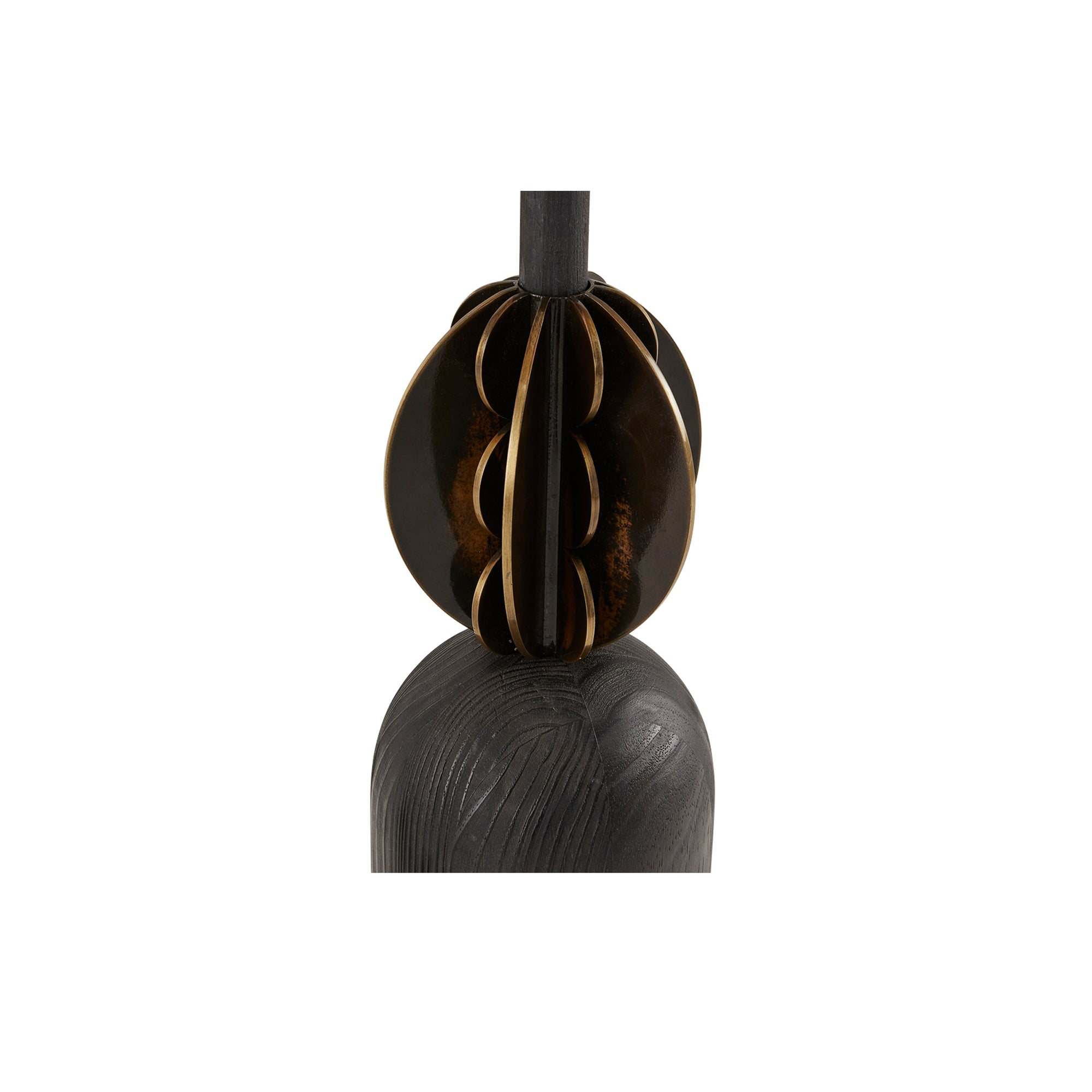 Bronzed Silhouette Gills Table Lamp - Egg Designs