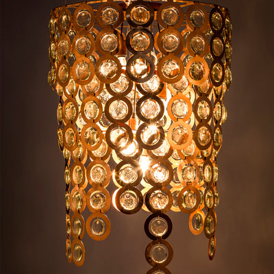 Surilight Copper & Recycled Glass Chandelier - Egg Designs
