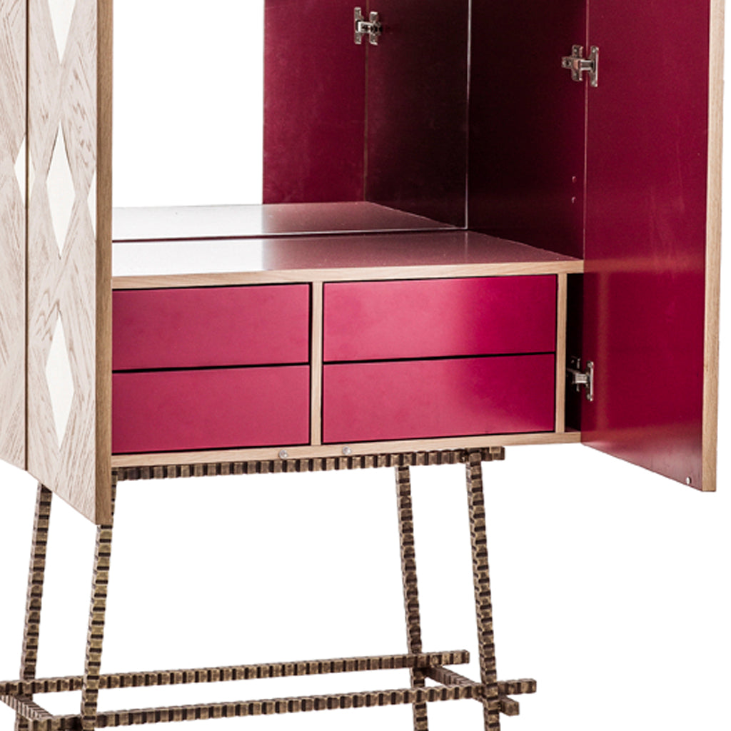 Parquet Cabinet - Egg Designs