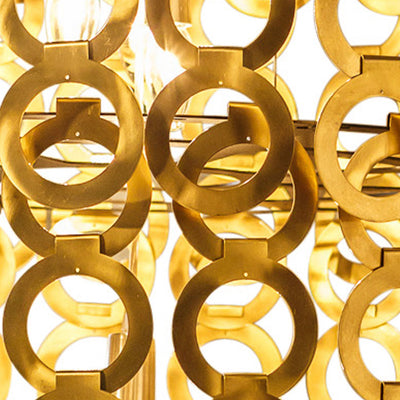 Surilight Copper & Recycled Glass Chandelier - Egg Designs